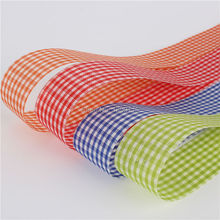 Free shipping 2rolls lot 1 25mm font b scotish b font ribbon 50yards roll home garden