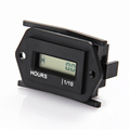 Universal 4 5 60 Volt IP68 waterproof Hex LCD hour meter for any AC DC powered