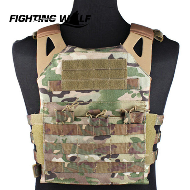 Фотография 1000D Nylon Tactical Combat Military Vest Outdoor Tactical Hunting Vest Camouflage Vest Army Training Combat Uniform Clothing