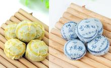 7pcs Different Kinds Flavors Chinese Yunnan Puer Tea Puer Ripe Pu Er Tea Bag Gift The