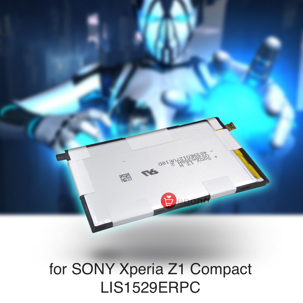 100 Original Mobile Phone Battery for Sony Xperia Z1 Compact Z1 mini D5503 M51W z1 mini