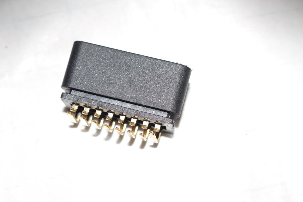 Wholesale J1962 OBD OBD2 OBDII 16Pin Male Connector Plug with 90 Degree Pins 10pcs (11)