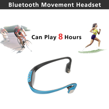 Wireless Headset Headphone Earphone MP3 Music Player Memory up to 16G Sport FM Handsfree Micro For