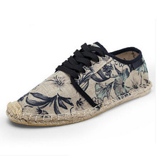 Spring Autumn Men New Casual zapatos Straw Braid Women Flats Espadrilles Moccasins Sperry Mocasines Hombre alpargatas(BLG-003)