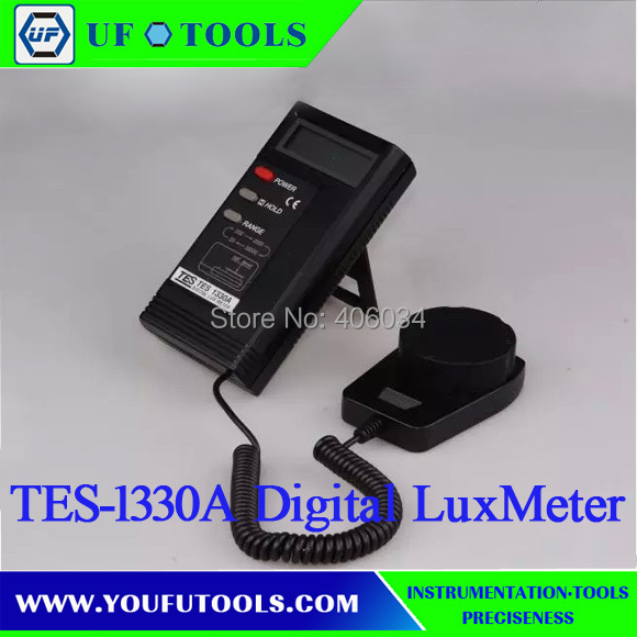 100% Brand New TES-1330A Digital LUX LCD Light Meter  Lux Meter