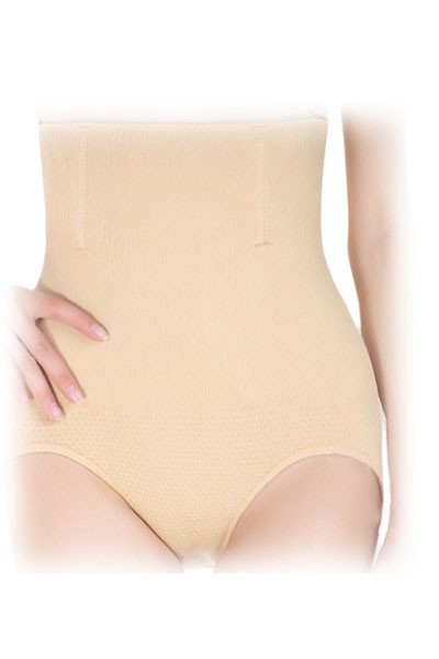 Solid-Apricot-Seamless-High-Waist-Shapewear-LC75031-1-1