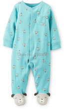 2015 new Original Carters Baby Girls Boys Pajamas 100 cotton brand jumpsuits meninas clothes babies newborn