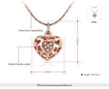Chain with Pendant Necklace Promotion 18k gold necklace Jewelry fashion jewelry heart Pendant
