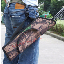 Camouflage for hunting bow and arrow set archery accessories arrow quiver bag with waist hook