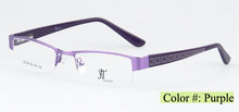 Colorful free shipping women fashionable eyeglasses with spring hinge M304
