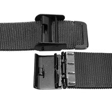 Lowest Price Black 18mm 20mm 22mm 24mm Stainless Steel Mesh Bracelet Strap Replacement Wrist Watch Band