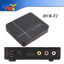 2015 New HD DVB-T2 terrestrial digital television receiver Compatible with DVB T DVB T2 w/ HDMI+USB+PVR for Russia/Colombia