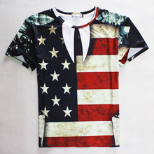 Amy 2015 summer Fashion t shirt Men Women Interesting personality print short sleeve casual 3d