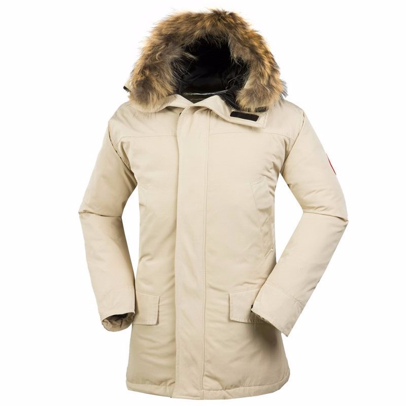 2015 Winter Jacket Men canada Down Parka women's winter jacket Solid Outdoor Men windbreaker Bomber Jacket Colete jacket