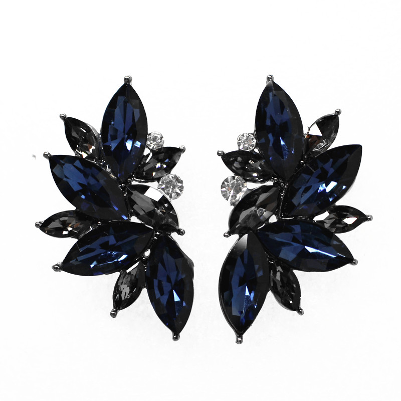 Гаджет  2015 new wholesale vintage design crystal earrings fashion women