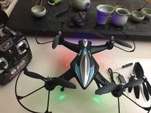 New design middle size 2.4Ghz 4ch RC drone with 2MP HD camera/FPV wifi version