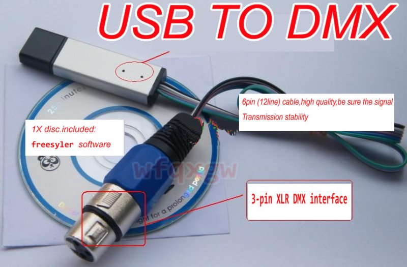 Usb to dmx