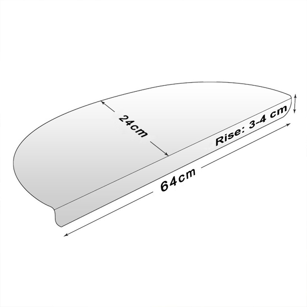 Yazi 13PCS Classic Stairs Mat Warm Safe Non Slip Self Adhesive