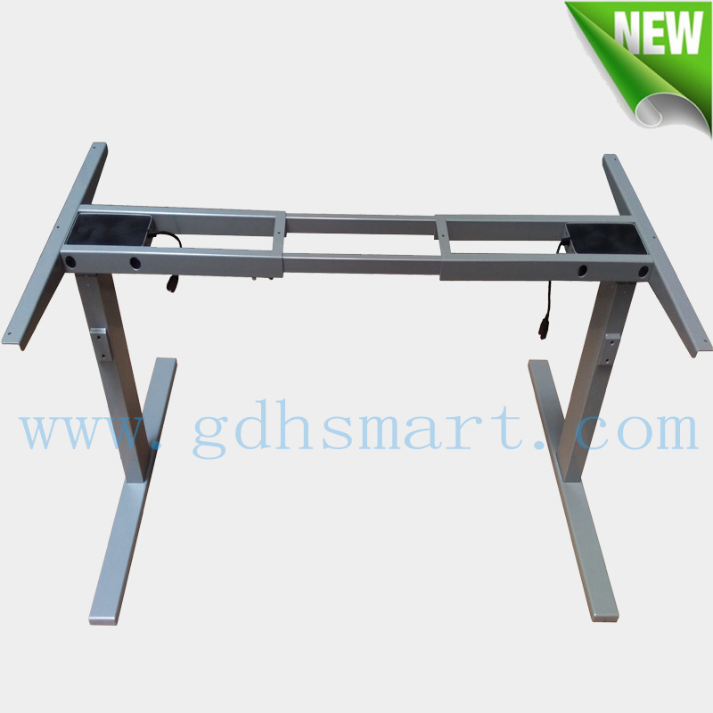 Ergonomic Commercial Furniture & height adjustable electric stand up table frame with 2 stage