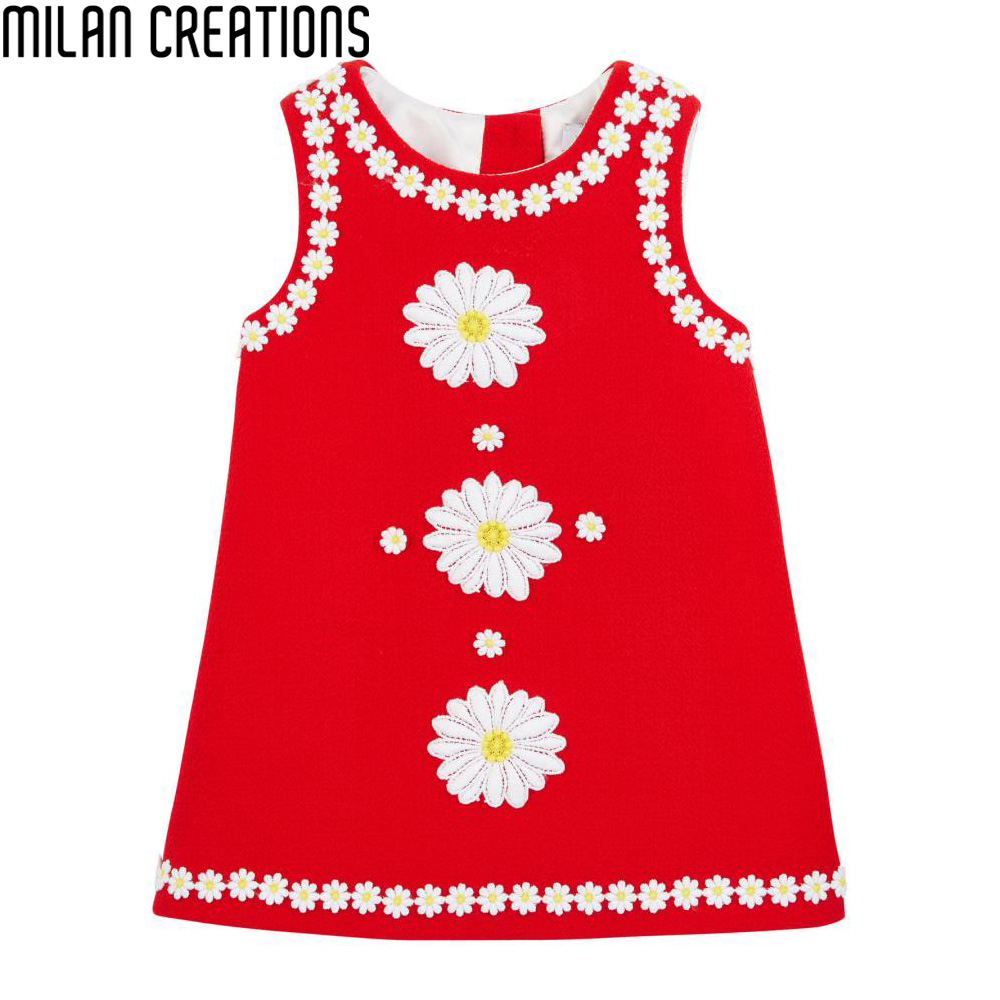 Top designer kids girls dress, 2014 summer new baby girl print dress brand children floral dress, girls' silk dresses, 2-12Y