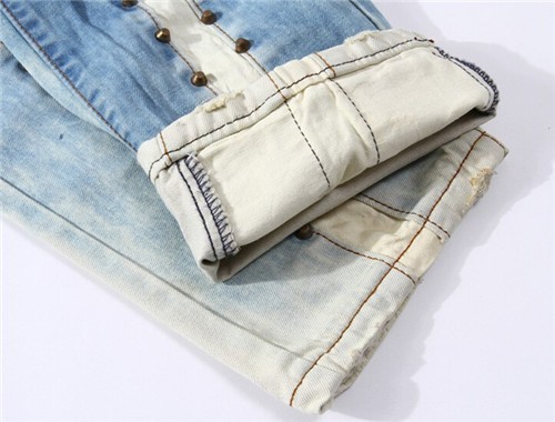 Mens Denim Biker Jeans09