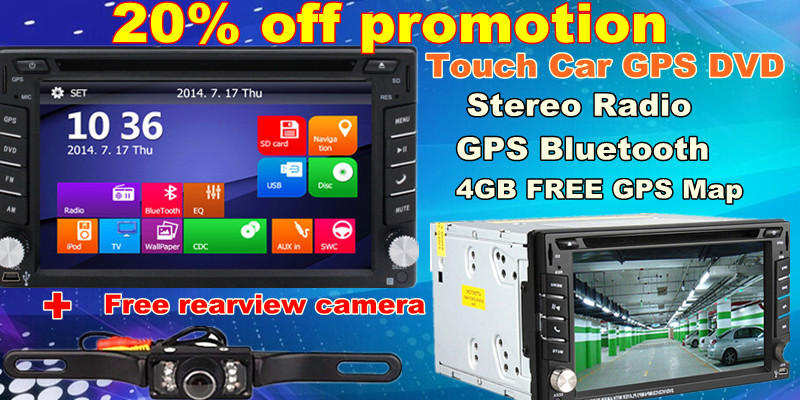 promotion car gps dvd