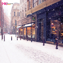 Snow background paper background theme exhibitioncloth creel background studio background photo shoot