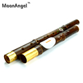 Yunnan Natural Purple Bamboo Bawu Vertical Playing Flute F G Key Flauta Bawu Chinese Instrument