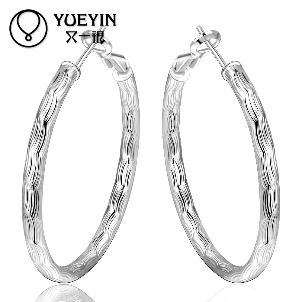 aliexpress buy wholesale silver plated hoop earrings for big circle earrings aliexpress buy wholesale silver plated hoop earrings for big circle earrings