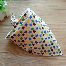 2016 Fashion Baby Kid Toddler Bandana Bibs Saliva Towel Dribble Triangle Boy Girls Cotton Head Scarf