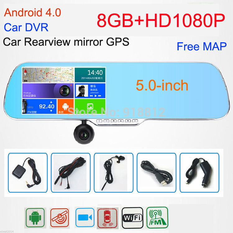 5.0        android- 4.0 gps ,    1080 p,   ,  