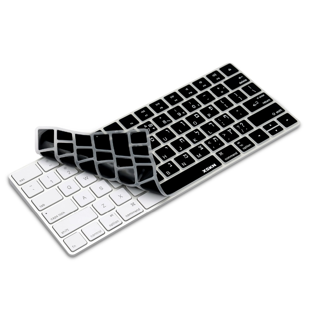 XSKN Hebrew font b keyboard b font font b Cover b font for Magic font b