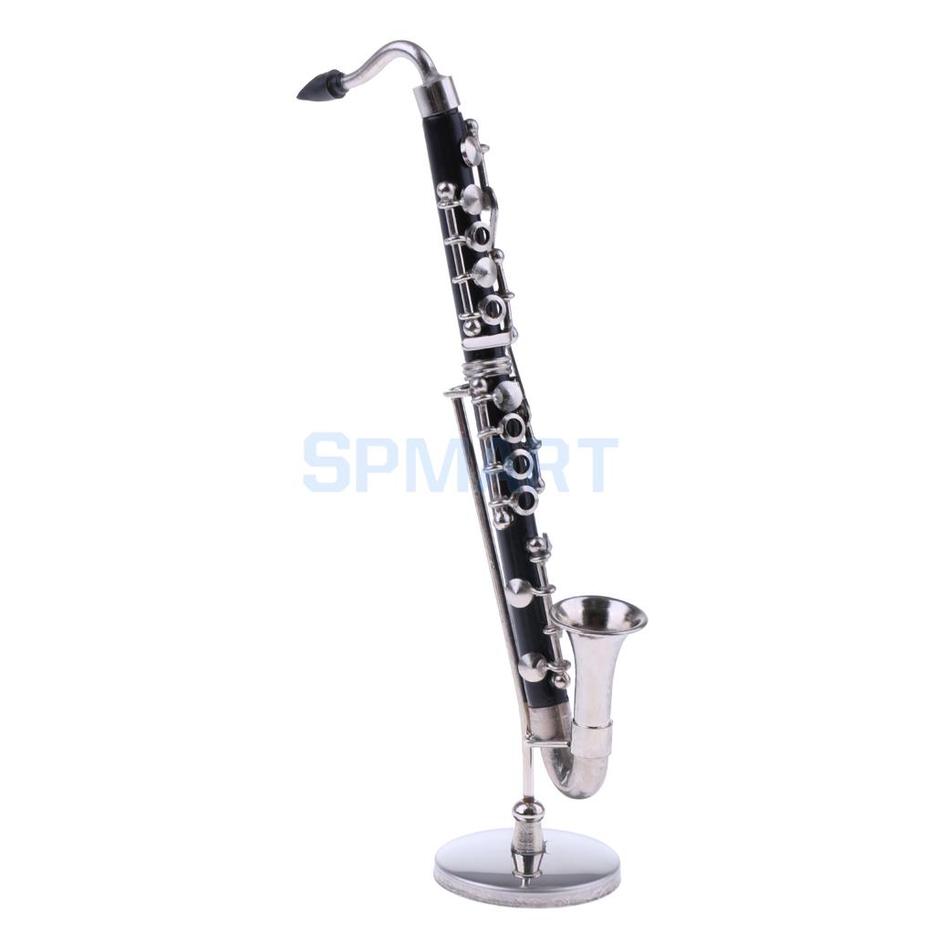 1/6 Copper Clarinet Model Miniature Music Instrument for Hot Toys 12" Dolls