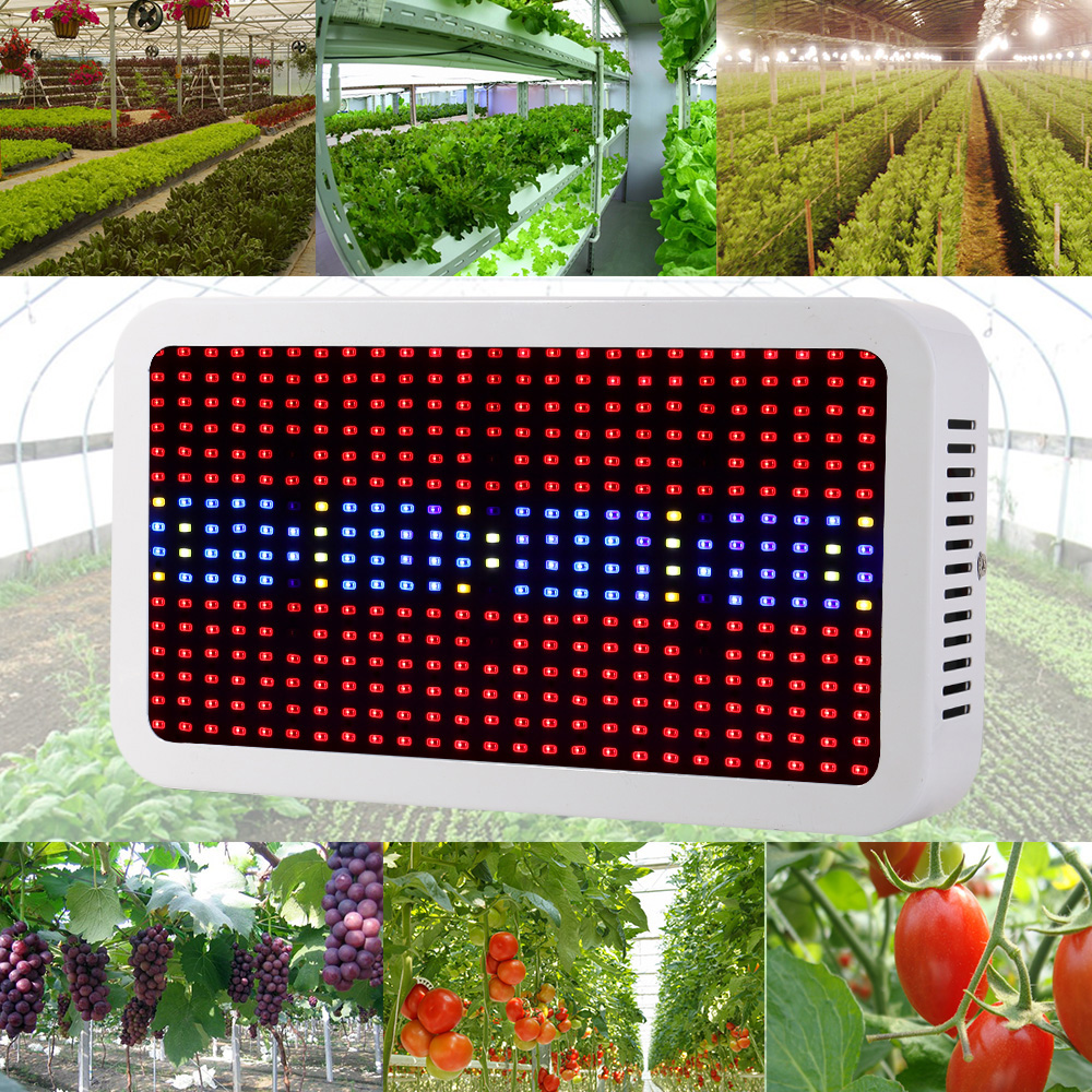 400 LEDs Grow Lights Full Spectrum 400W Indoor Plant Lamp For Plants Vegs Hydroponics System Grow/Bloom Flowering Free Shipping
