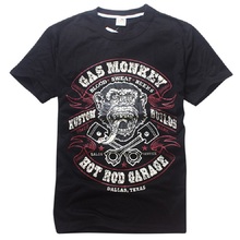 Gas Monkey Garage T Shirts Mens 2016 Summer Harajuku 3d T Shirt Women Men Print Short Sleeve Top Tee Tops Black, S-XXXL