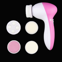 1pcs Hot Worldwide 5 In 1 Body Face Skin Care Cleaning Wash Brush SPA Facial Beauty