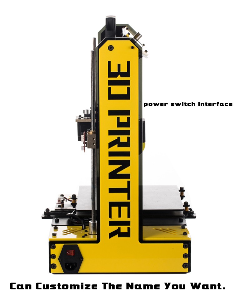 High Precision Plus Size Prusa I4 3d Printer Kit With 2 Rolls