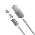 Original Fast Charging Data Sync Newest 1m Nylon magnetic Cable Micro Usb C Charger for IPhone