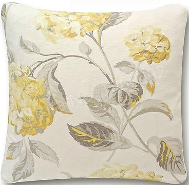 new shabby chic hydrangea camomile yellow grey floral new shabby chic hydrangea camomile yellow grey floral