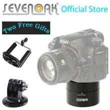 Sevenoak Mechanical Camera Panoramic 360 degree Panning Rotating Drift Head Time Lapse Stabilizer for GoPro SmartPhones DSLR