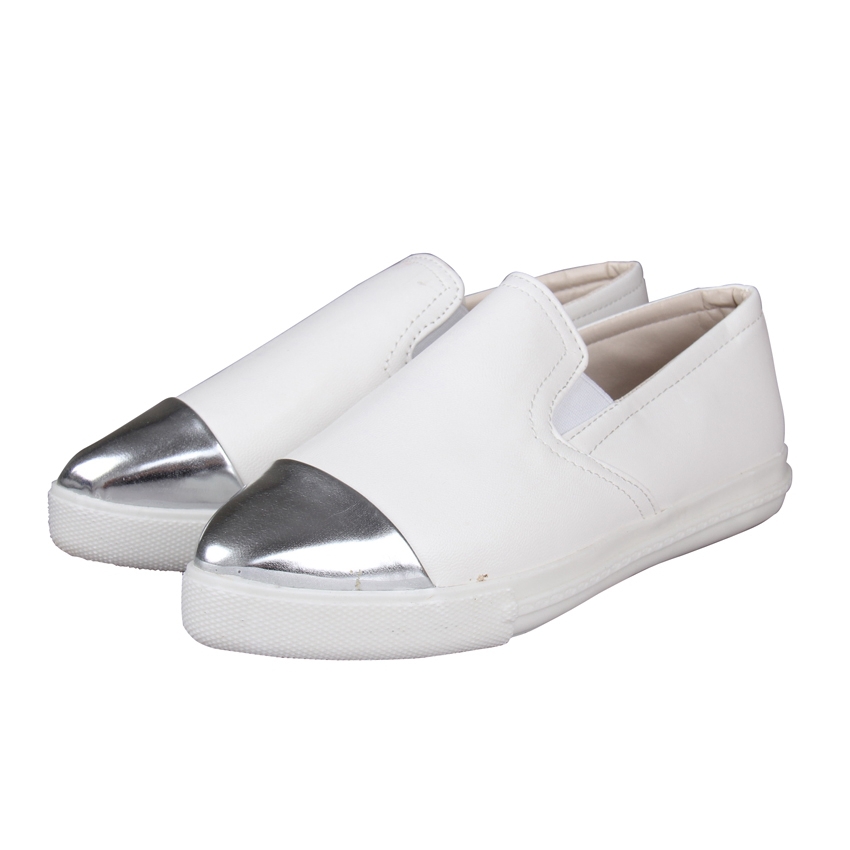 High Quality European Fashion Spring Summer Women Shoes Slip On Wedge Sneakers Ballerina Loafer Comfortable Flats