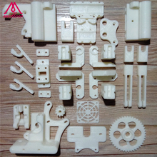Free shipping DIY RepRap Prusa Mendel i3 ABS plastic Parts Kit Prusa i3 Acrylic frame 3D Printer printed parts / White