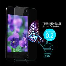Ultra Thin 0.2mm Premium Explosion-Proof HD Clear Tempered Glass Screen Protector Film for ipod touch 4 touch4 +Retail Package