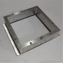 DIY SLA DLP 3D printer parts 115 *115 mm aluminum alloy Resin Tank High transmittance quartz glass resin tank