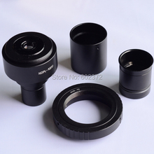 Envío gratis! Canon SLR / DSLR cámara para microscopio 2X adaptador