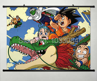 Home Decor Anime Dragon Ball Wall Scroll Poster Son Goku Kakarotto -039