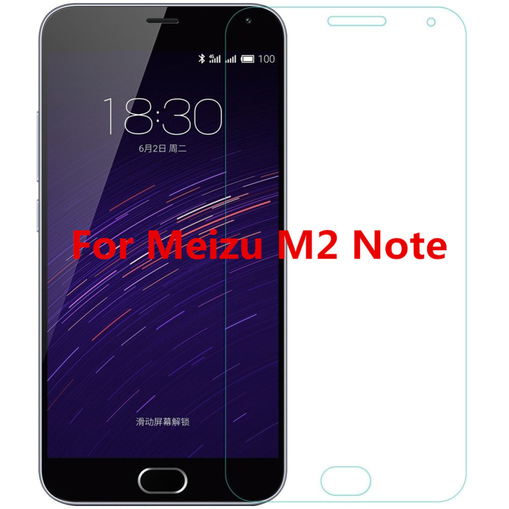 Screen Protector For MEIZU M2 NOTE Premium Tempered Glass 0 26mm 9H Anti Explosion 0 25D