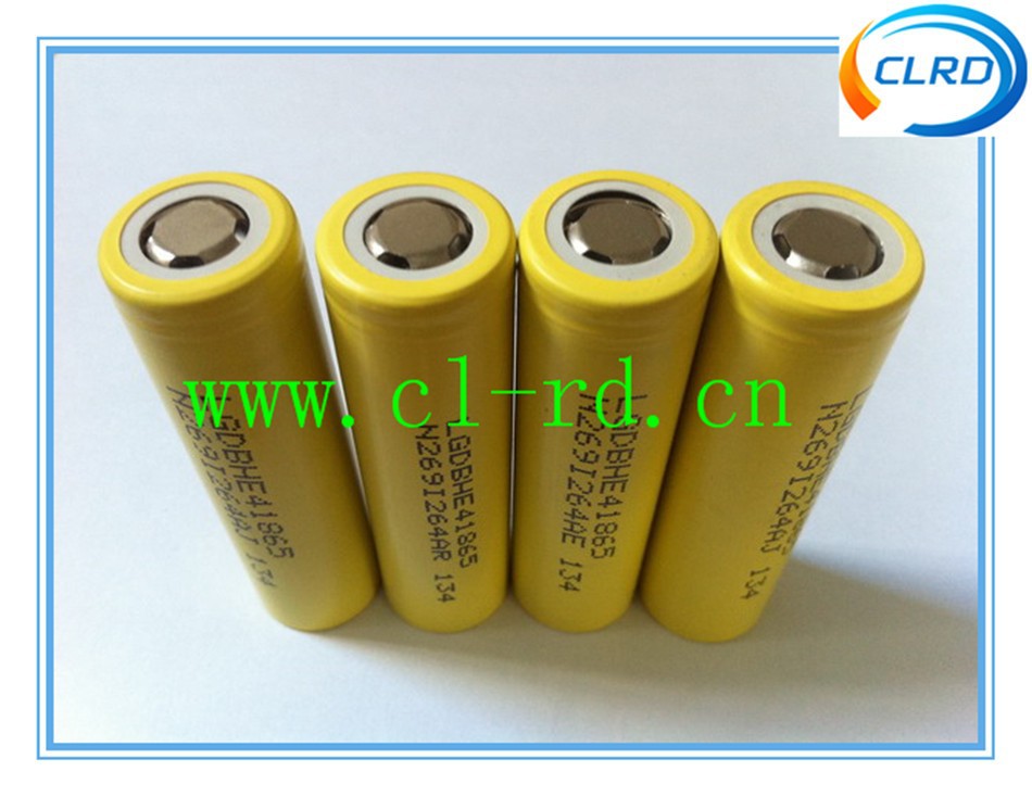 Free shipping 7pcs/lot power tool 18650 battery LG HE4 100% genuine grade A cell
