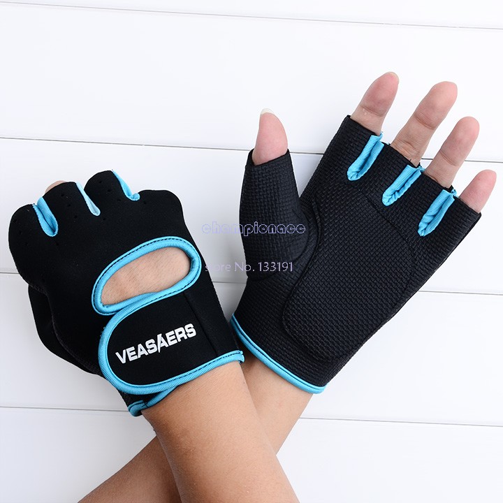 New Fitness Outdoor Sport Gloves Half Finger GYM Weight Lifting Exercise Training Gloves