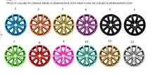 Hot Sale free shipping Wheel hub spray membranes Car Wheel Modification Wheel Hub Spray Membranes hub